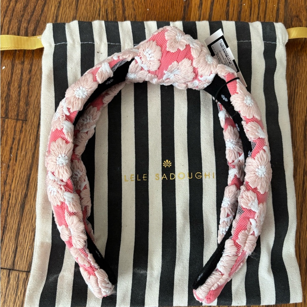 Lele Sadoughi embroidered headband